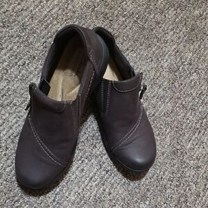 Clarks Brown Casual Shoes